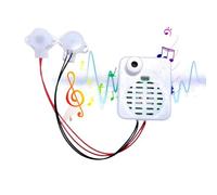 Tiny Voice Recorder Module sonore enregistrable Jouets en peluche, insert d'enregistrement vocal pour poupées | Ours en peluche parlant, joueur de messages personnalisés, accessoire de jouet en pel
