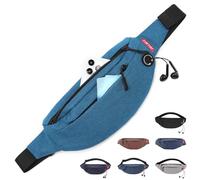 TINYAT Sac Banane de Ceinture Femmes Sac à Dos Étanche Poche à Bandoulière Hommes Sport Course Randonnée Marche Chien Voyage Super Léger T201, Sport