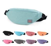 Tinyat Sac Banane Ville Travel Fanny Pack Ceinture Sac de Taille Sling Pocket Super léger pour Voyage Bum Bag T201 (Vert/201)