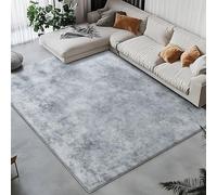 Tinyboy-hbq Tapis Salon à Poils Courts Antidérapant,Tapis de Chambre Moderne Abstrait,Ultra Doux Interieur Décor,Abstrait Gris Blanc/Multi,200x250cm