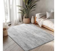 Tinyboy-hbq Tapis Salon à Poils Courts Antidérapant,Tapis de Chambre Moderne Abstrait,Ultra Doux Interieur Décor,Abstrait Gris Blanc/Multi,120x160cm