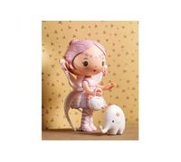 Djeco Figurine Tinyly Elfe et Bolero – Fée avec éléphant – Multicolore
