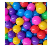 tinysiry Balles de Fosse à balles en Plastique Souple, balles en Plastique pour Enfants, 100 pièces, Jouet de Piscine à balles océan Rondes pour intérieur et extérieur, kit pour bébés et Tout