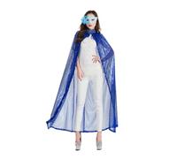 tinysiry Cape à Paillettes Longues Adultes, Halloween Costume Cloak for Women, Full Longuent Glitter Witch Robe Stage Cosplay Caponded Cloak, Party Role Play Festival tenfit Girls Bling Bling Cape C
