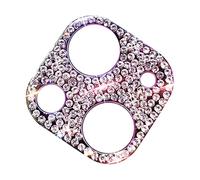 tinysiry Lens Protection Film Bling Rhingestone Phone Mobine Camera Lens Glass Hard Hollow Multicolore pour iPhone13/13mini
