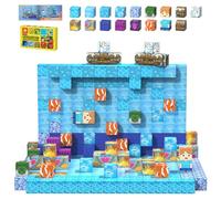 tinytrek 120 Pièces Blocs de Construction magnétiques - Blocs Magnétiques Aventure océanique pour Enfants 3-8 Ans, Jouets de Construction Montessori pour Filles et garçons de 3 Ans