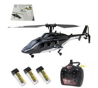 TinyWizTo F150BL V3 Air-wolf Hélicoptère RC modèle 2.4G 5CH avion télécommandé avec lumières LED, pour adultes (version RTF)