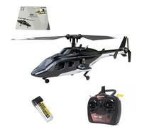 TinyWizTo F150BL V3 Air-wolf Hélicoptère RC modèle 2.4G 5CH avion télécommandé avec lumières LED, pour adultes (version RTF)