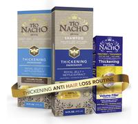 Tio Nacho paississant le pack de soins capillaires - Conditionneur de shampooing et systme de renforcement du traitement pour les cheveux fins