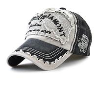 Tioamy Casquette de Baseball du Retro reglable Unisexe Fashinable Cap Loisirs Outdoor Hat Cap Lettre de Coton pour Les Hommes et Les Femmes