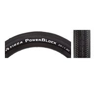 TIOGA BMX Pneu PowerBlock BMX Pneu de BMX Noir