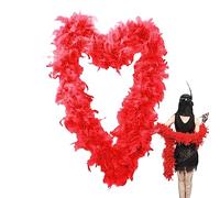 Tioheam Boa à Plumes,Décoration Plume Din| fête costumée pour Filles pour Mariage, Cosplay, Danse, Halloween, fêtes