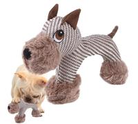 Tioheam Jouets À Couineur pour Chien - Accessoire Anti-Morsure pour Animal,Accessoire De Nettoyage Dentaire,pour Chiots De Toutes Tailles, pour La Maison, L'Intérieur Et Le Jardin