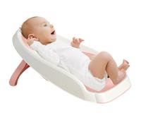 Tioheam Support de bain pour bébé, coussin de soutien pour le bain de bébé,Chaise de douche pour facile à rincer | Support de bain ergonomique pour, chaise de douche pour, siège de bain confortable