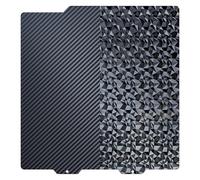 TIOPY Bambu A1 MINI PET(fibre de carbone)+ PEO(diamant) Plaque de Construction 184x184mm, 3D double face impression acier à ressort pour Bambu A1 Mini