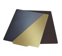 TIOPY PET(Carbon Fiber)+PEI(Diamond) Plaque impression 3d 310X310 mm, tapis flexible en acier à ressort Hot Bed pourArtillery SW-X1/X2,CR-10,CR-10S/pro,CR-10 V2,V3,Tevo Tornado,Nereus,Anet A8 Plus