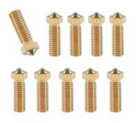 TIOPY Volcano Kit de buses pour imprimante 3D 0.4 mm, 10 pièces laiton, pour imprimante 3D à filament 1.75 Artillery Genius/Sindwinder X1/Anycubic Kobra 2/Vyper