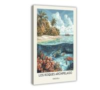 TIOQFJD Poster sur toile représentant le parc national des Los Glaciares - Décoration de chambre à coucher, bureau, chambre - Cadeau - 30 x 45 cm