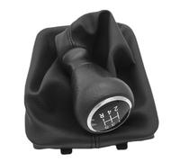 TIOWCGH Pommeau Vitesse Compatible avec Peugeot pour 306 307 308 Pommea Levier Vitesse À 5 Vitesses, Adaptateur Couvercle Collier Voiture Pommeau Levier Vitesse Poignée Levier Vitesse