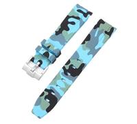TIOYW Bracelet en caoutchouc de silicone pour Omega Swatch MoonSwatch - Pour homme et femme - 20 mm, 20 mm, Agate