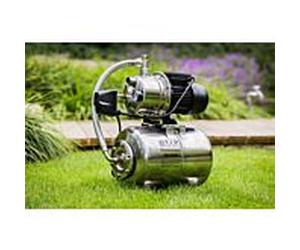 TIP Hauswasserwerk - acier inoxydable, 4 350 l/h, hauteur de refoulement 50 m, 2000 .200 W, réservoir sous pression 22 l, HWW 4500 INOX, 31140