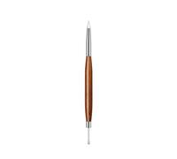 Tip Nails Art Stylo avec poignée ergonomique pour sculpture complexe dégradé mélange et techniques de design professionnel Double tête Nail Design Pen