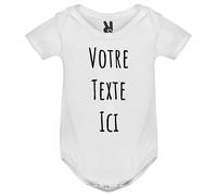 Tip Top Tshirt Body Fille - Personnalisé avec Votre Texte (9 mois)