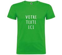 Tip Top Tshirt Homme personnalisé avec Votre Texte - Différentes Couleurs