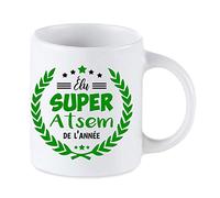Tip Top Tshirt Mug céramique Super Atsem 350ml