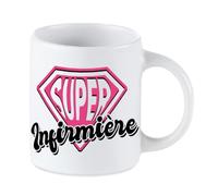 Tip Top Tshirt Mug céramique Super Infirmiere 350ml