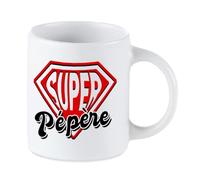 Tip Top Tshirt Mug céramique Super Pépère 350ml