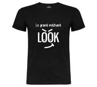 Tip Top Tshirt T-Shirt Homme Le Grand méchant Look - Noir Impression Blanche M