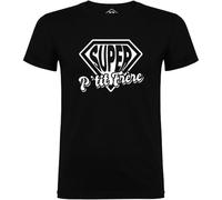 Tip Top Tshirt T-Shirt Homme Super P'tit frère - Noir