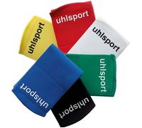 Uhlsport Paire de 3 protége-Tibias Jaune 65 mm