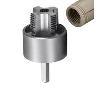 Tipe De Tuyau En PVC - Filetage Interne - Tailles De Tuyaux Reste-lecture Tool | Outil De Filetage De Tuyau En PVC Compatible Avec Une Forage Électrique | Réparation Domestique Outil De Fabricant De F