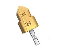 Tipe de tuyau robuste Bits de forage - Outils de chanfrein de fin de tubes de qualité industrielle, jeu de finition du bord rotatif | Accessoires de déburring métalle précis façonnant les bouches, lis