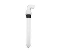 Tipe de vidange débordant dur flexible blanc stable flux d'eau universelle pour la lle de bain yacht lle de bain rv plastique PVC preuve de fuite durable