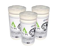Ti'Pi - 3 pots de 30 lingettes Anti-Graffiti Professionnelles - Lingettes XXL | Nettoyage Rapide des Tags, Encres, Peintures & Traces de Marqueur | Pour Murs, Métal, Vitres - Sans Rinçage