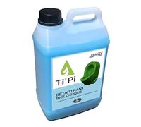 Ti'Pi - Détratrant biologique universel pour urinoir sans eau 3 litres - Multifonctions - Valve et canalisations - Pratique - Equipé d'un bouchon doseur