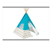 Tipi enfant bleu turquoise