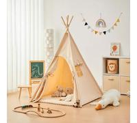 Tipi enfant en coton avec tapis