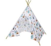 Tipi enfant motifs cactus - Jardideco Black G