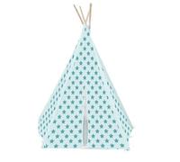 Tipi indien bleu exterieur