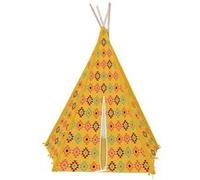 Tipi Indien Jaune 2.50m sur 1.40m Orange