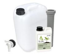 Ti'Pi - Kit stockage urine - Bidon réservoir 25 litres - Confort d’utilisation et anti-odeur - Facile à installer - Récupération de l'urine comme engrais