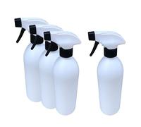 Ti'Pi - Lot de 4 vaporisateurs vides/rechargeables qualité supérieure - Capacité 750 ml - 3 positions : off/jet droit/vaporisation large - Haute résistance aux produits agressifs - Pratique