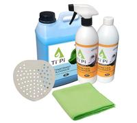 Ti'Pi - Pack "tranquilité" 1 an de nettoyage et entretien pour urinoir sans eau - Universel - Multifonctions - Pratique - Efficacité professionnelle