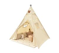 Tipi petit ours pour enfant en coton beige