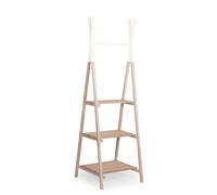 Tipi porte-manteaux grand bois naturel TU