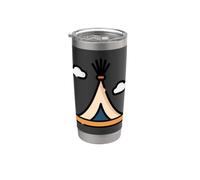 Tipi tipi Really Like Teepee Gobelet isotherme en acier inoxydable double paroi